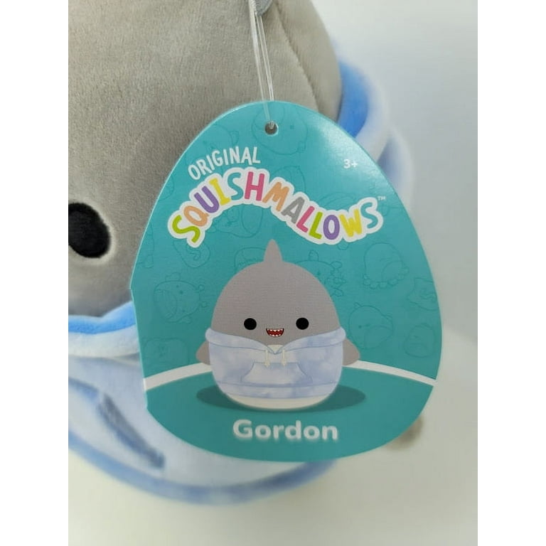 Squishmallows Official Kellytoys Plush 8 Inch Gordon the Shark with Hoodie  Squad Ultimate Soft Plush Stuffed Toy 
