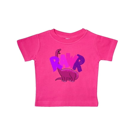 

Inktastic Lil Purple Bronto Rawr!! Gift Baby Boy or Baby Girl T-Shirt