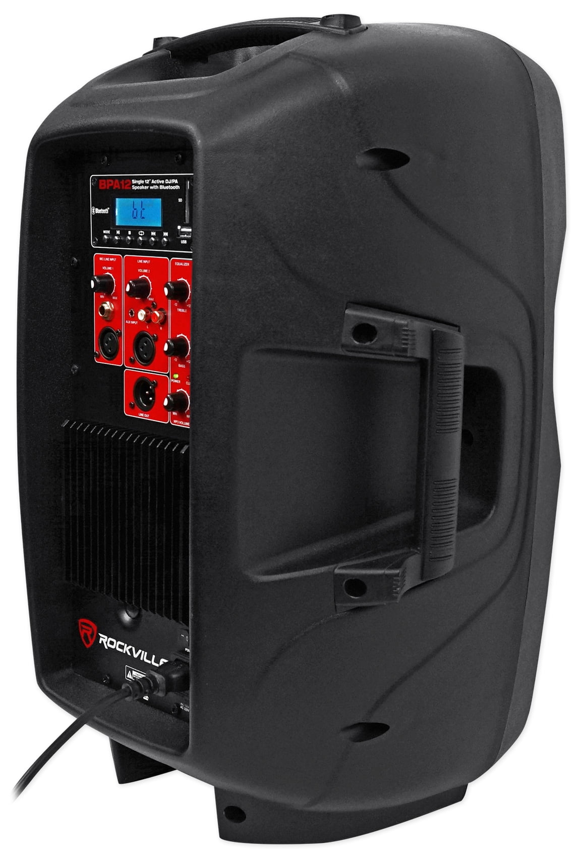 Rockville DJ Package w/ (2) 12" Active Speakers+Dual Mount+15" Powered Subwoofer
