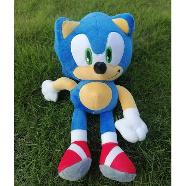 QUETO 30,5 cm Tails Knuckles en peluche, oreiller en peluche