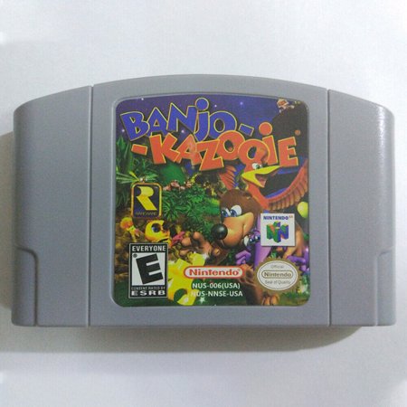 For Nintendo 64 N64 Game Cartridge Console Banjo Kazooie US Edition