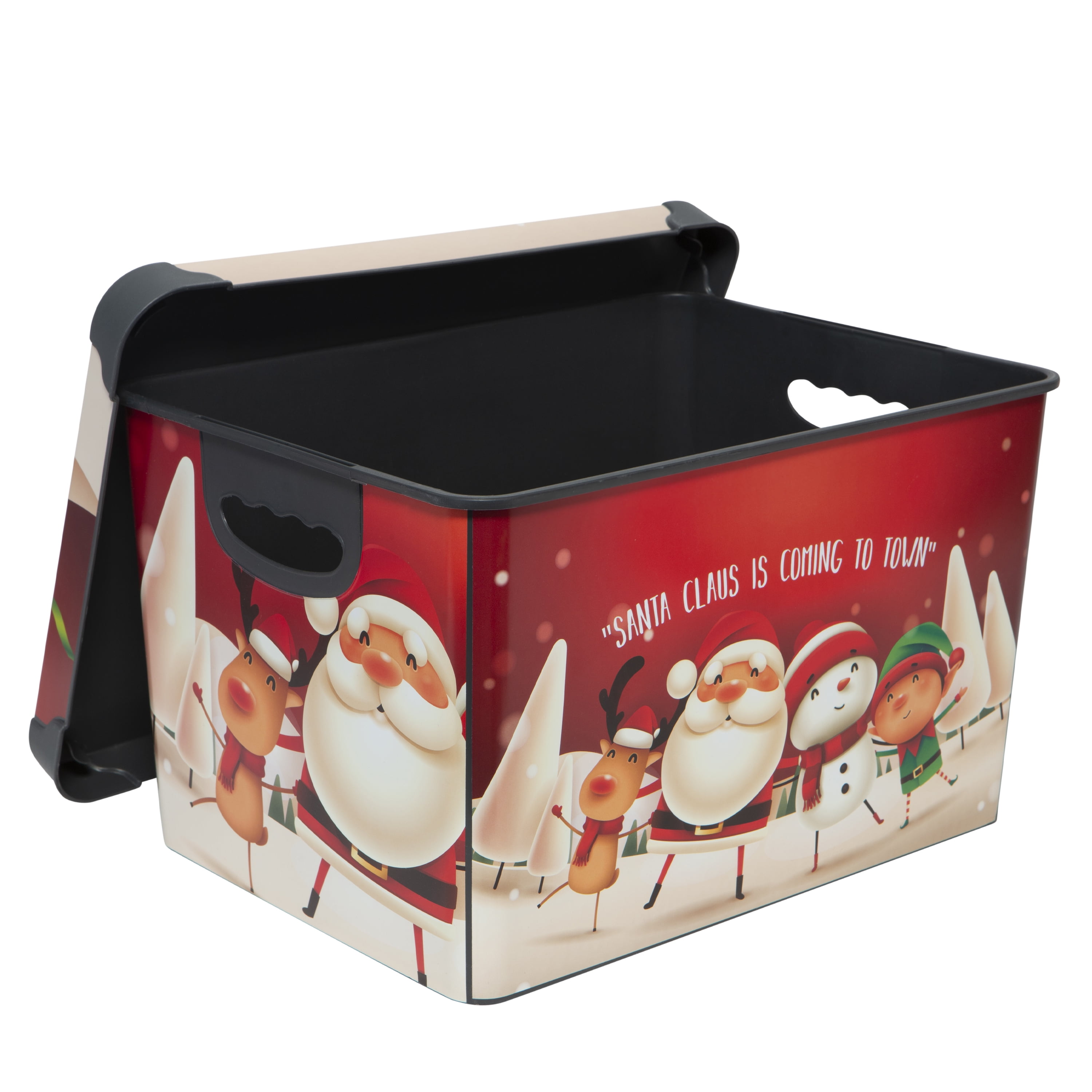 Simplify Happy Christmas Storage Tote Bin