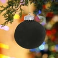 thumbnail image 5 of SHIMELE 12 Pcs Velvet Flocked Christmas Balls Ornaments - Plastic Xmas Tree Decorations, 3.14 Inch Decorative Hanging Balls for Holiday Home Decor, 5 of 6