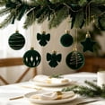 thumbnail image 4 of 35 Pcs Christmas Ornaments Set, Shatterproof Christmas Balls with Gold Glitter, Star and Bow Hanging Baubles, Reusable Xmas Tree Decorations for Home Indoor Party Holiday Decor, 4 of 6