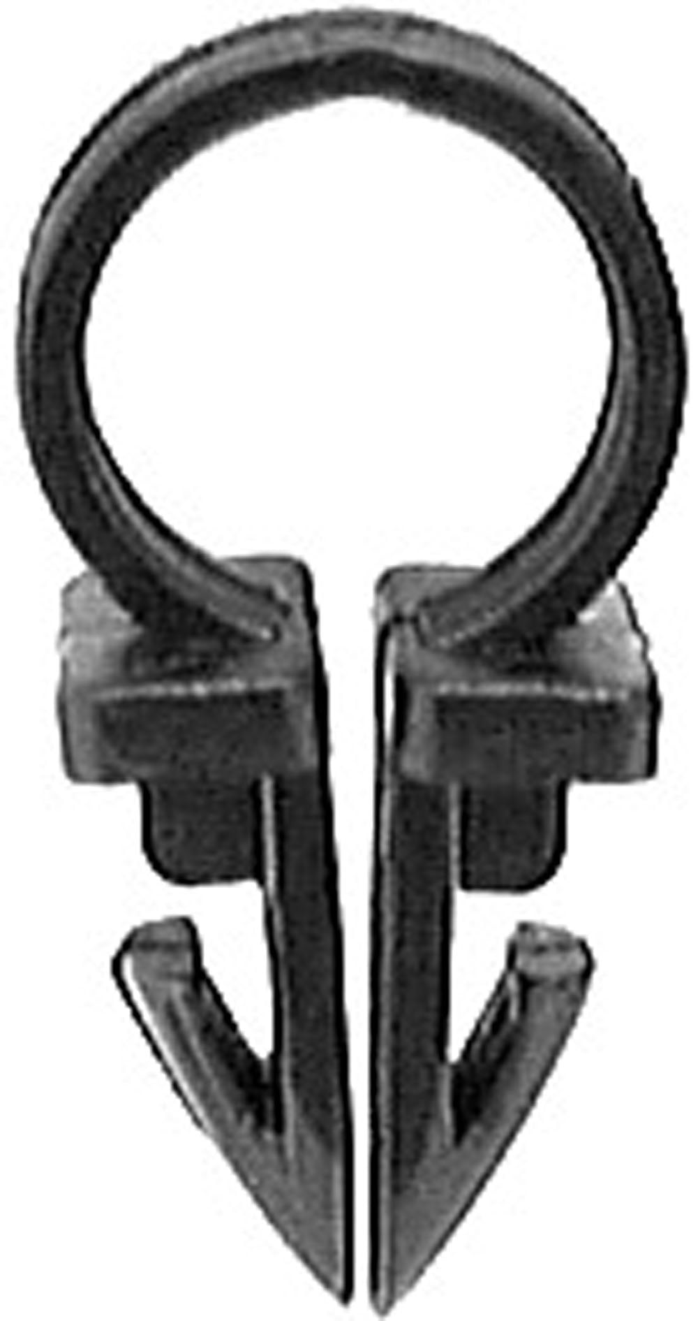 25 Wire Routing Clips 3/8"