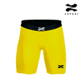 thumbnail image 2 of Short de Licra Unisex Deportivo ZAPARI Interior de compresión 3/4 amarillo CH, 2 of 6