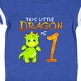 thumbnail image 4 of Inktastic Dragon 1st Birthday Turning One Boys or Girls Baby Bodysuit, 4 of 5