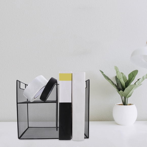 OUNONA Organizador De Negro Con Multifuncional Para Archivos Libros Y Materiales De Oficina