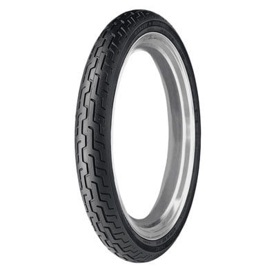Dunlop Harley-Davidson D402 Front Motorcycle Tire MT90B-16 (72H) Black Wall for Harley-Davidson Dyna Fat Bob FXDF 2008-2017