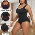 thumbnail image 3 of ANYFIT WEAR Women Plus Size Bodysuit Shapewear Seamless Tummy Control Body Shaper Sleeveless Going Out Tops, 3 of 6