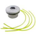 thumbnail image 2 of Professional Aluminum Universal Trimmer Head with 4 Lines - Heavy Duty Grass String Cutter for Lawn Mowers, 2 of 12