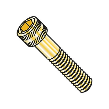 

3/8-16X2 1/4 MS16997 Military Socket Head Cap Screw Cadmium Yellow DFAR (Pack Qty 25) BC-MS16997-104
