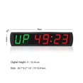 thumbnail image 4 of LED Gym Interval Timer Clock Tabata Fitness Digital Wall Clock Big Stopwatch Countdown Training Timer ,Versatile Applications, 4 of 6