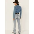 thumbnail image 3 of Rank 45 Women's 45&Reg; Light Wash Mid Rise Bootcut Riding Jeans - RWSP22J2-LTW 25W x 36L, 3 of 4