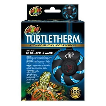 UPC: 0097612303513 | Zoo Med Turtletherm Automatic Preset Aquatic Turtle Heater – 100 Watt (up To 30 Gallons)