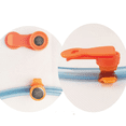 thumbnail image 5 of 2 uds bolsa de agua para deportes de ciclismo soporte de Clip magnético para manguera de agua Clip de manguera de agua naranja, 5 of 5