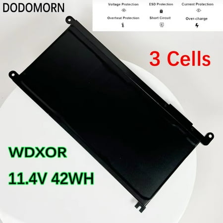 

LXJNGSJ High Capacity WDX0R Laptop Battery for Inspiron 17 5770 5767 5765 15 5584 5567 7560 3583 5538 5567 Vostro 5468 5471 5568 - Reliable Power Source WDXOR