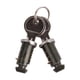thumbnail image 1 of Cerraduras para portaequipajes de coche, cilindros con llaves, portátiles, resistentes y profesionales. 2 llaves 2 cerraduras, 1 of 9