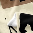 thumbnail image 3 of Teens Hunting Lodge Flannel Blanket,Country Cabin Fleece Blanket,Moose Deer Bear Pine Patchwork Throw Blanket Throw 50x60 inch,Retro Rustic Wildlife Red Black Plaid Fuzzy Blanket All Season, 3 of 4