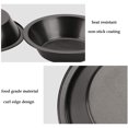 thumbnail image 5 of CANDeal 6 PCS Mini Loaf Tins for Baking Bread, 5 Inch Carbon Steel Baking Molds for Round Bread, Mini Tart Baking Pans, 5 of 5
