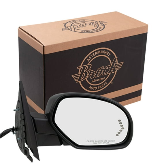 Brock Power Mirror for 2007-2008 Silverado 1500 Turn Signal Indicator Memory Heated Power Fold