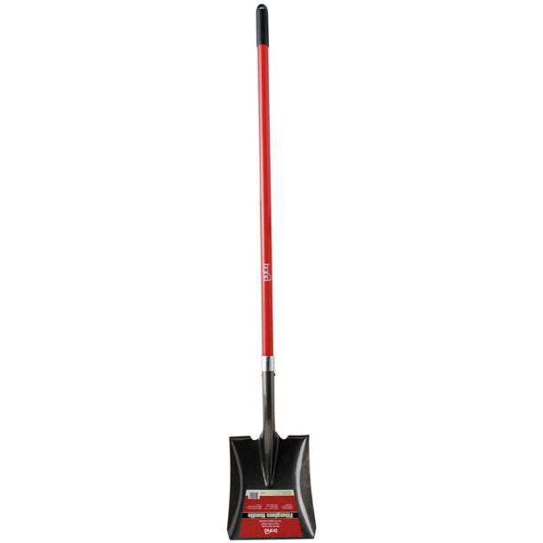 Bond LH003 58" Square Point Shovel With Fiberglass Handle