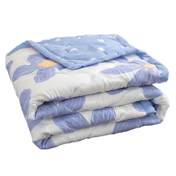 Arlajo Super Soft Cotton Quilt Blanket,Thermal Insulation,Washed Winter Comforter,Warm Bedding,Warm Blankets for Winter Machine Washable,Cozy Quilt for All Seasons 100X150Cm