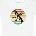 thumbnail image 4 of Inktastic Hair Stylist Barber Retro Sunset Boys or Girls Baby Bodysuit, 4 of 5