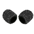 thumbnail image 4 of Couvercle de Valve de Roue, Valve de Pneu de Voiture Universelle 8 Pcs pour Remplacement Noir, 4 of 8