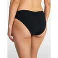 thumbnail image 3 of Time and Tru Women's and Women's Plus Size Ribbed Low Rise Bikini Bottoms, Sizes XS-3X, 3 of 5