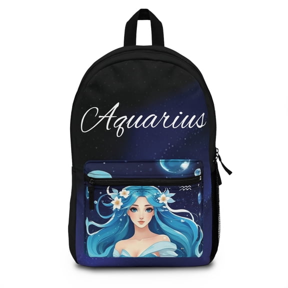 Aquarius Zodiac Anime Backpack 1.0