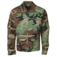thumbnail image 1 of Polo RL Men's Camo Windbreaker Lightweight Jacket (Green Multi, Medium), 1 of 3