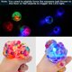 thumbnail image 4 of Uva Squeeze Stress Mesh Balls LED Niños Juguetes sensoriales Adultos Autismo TDAH Squish Toys Hogar Oficina Escuela Mano Deportes Juguetes pequeños (2 piezas) JM, 4 of 5