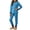 Blue, variant on LEKWK Teen Boys Girls Pajamas Long Sleeve Tops and Elastic Waist Pants Kids Loungewear 2 Piece Outfits Fall Winter Comfy Casual Homewear 4-16Y