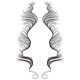 thumbnail image 1 of Ygjytge Pegatinas De Tatuaje Para Bordes De Pelo De Bebé, Pegatina De Flequillo Elegante Impermeable Diy (Tipo 4) Ygjytge Para estrenar, 1 of 8