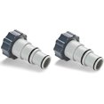 thumbnail image 1 of SHAR 2 Pack, 8 Inch, Intex Replacement Hose Adapter for A-Series Pumps, 1 of 5