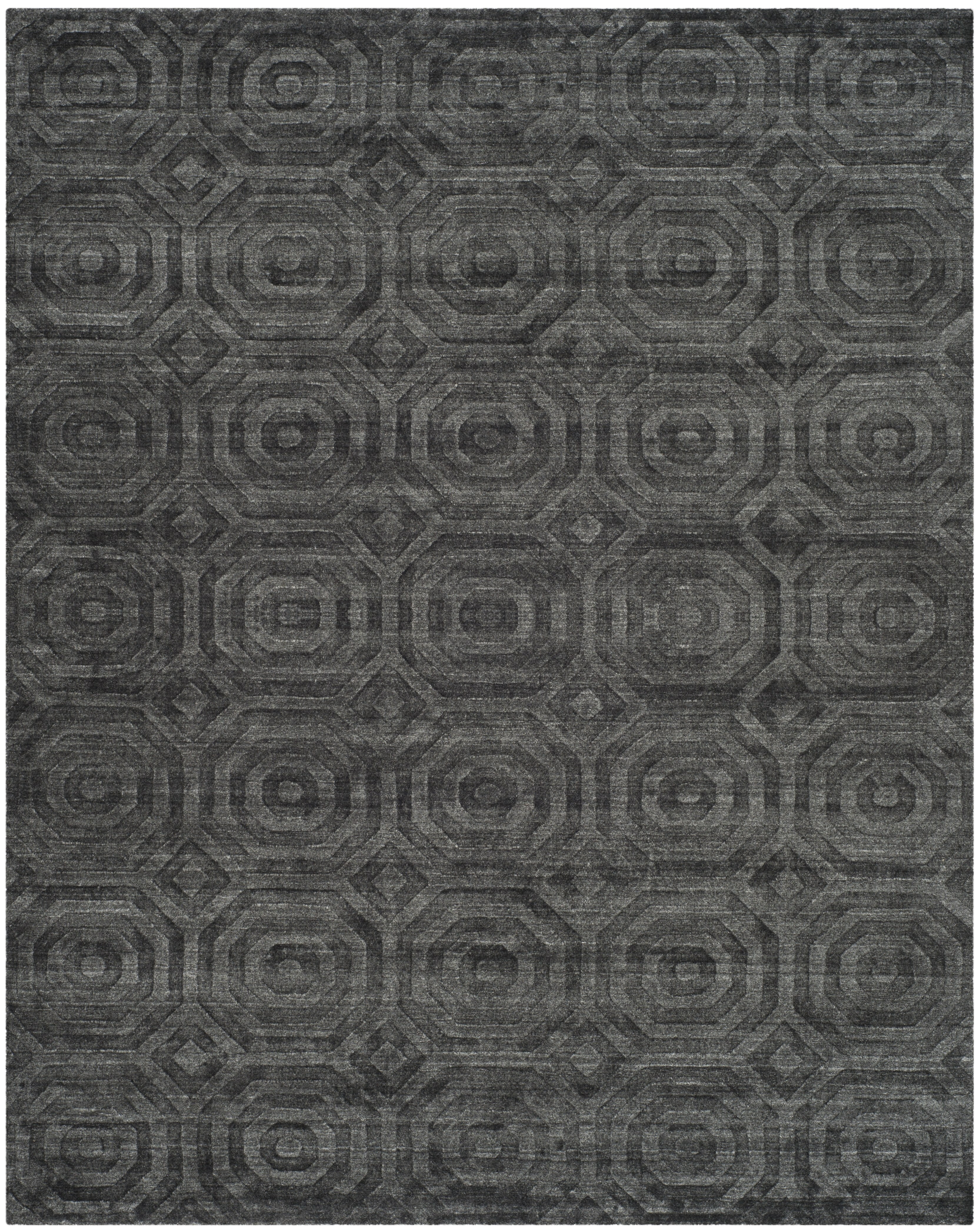 Safavieh Elements Laird Geometric Area Rug, Dark Gray, 9' x 12'