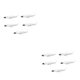 thumbnail image 1 of Toystoory Pack of 5 Fishing Baits Crankbait Lures River Saltwater Portable Freshwater Seawater Gear Kit Tackle Stream Lake Boat Sea Type5 NO5, 1 of 6