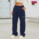 thumbnail image 2 of WILLBEST Pantalones Casuales Para Mujer, de Cintura Alta, Holgados, de Pierna Recta, Con Bolsillos Con Cremallera Para Uso Diario y Viajes, Cómodos Pantalones Deportivos Elásticos, Estilo Urbano., 2 of 7