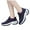 C-Dark Blue, variant on Women's Orthopedic Sneakers Breathable Slip on Walking Shoes Ladies Athletic Casual Running Tennis Shoe