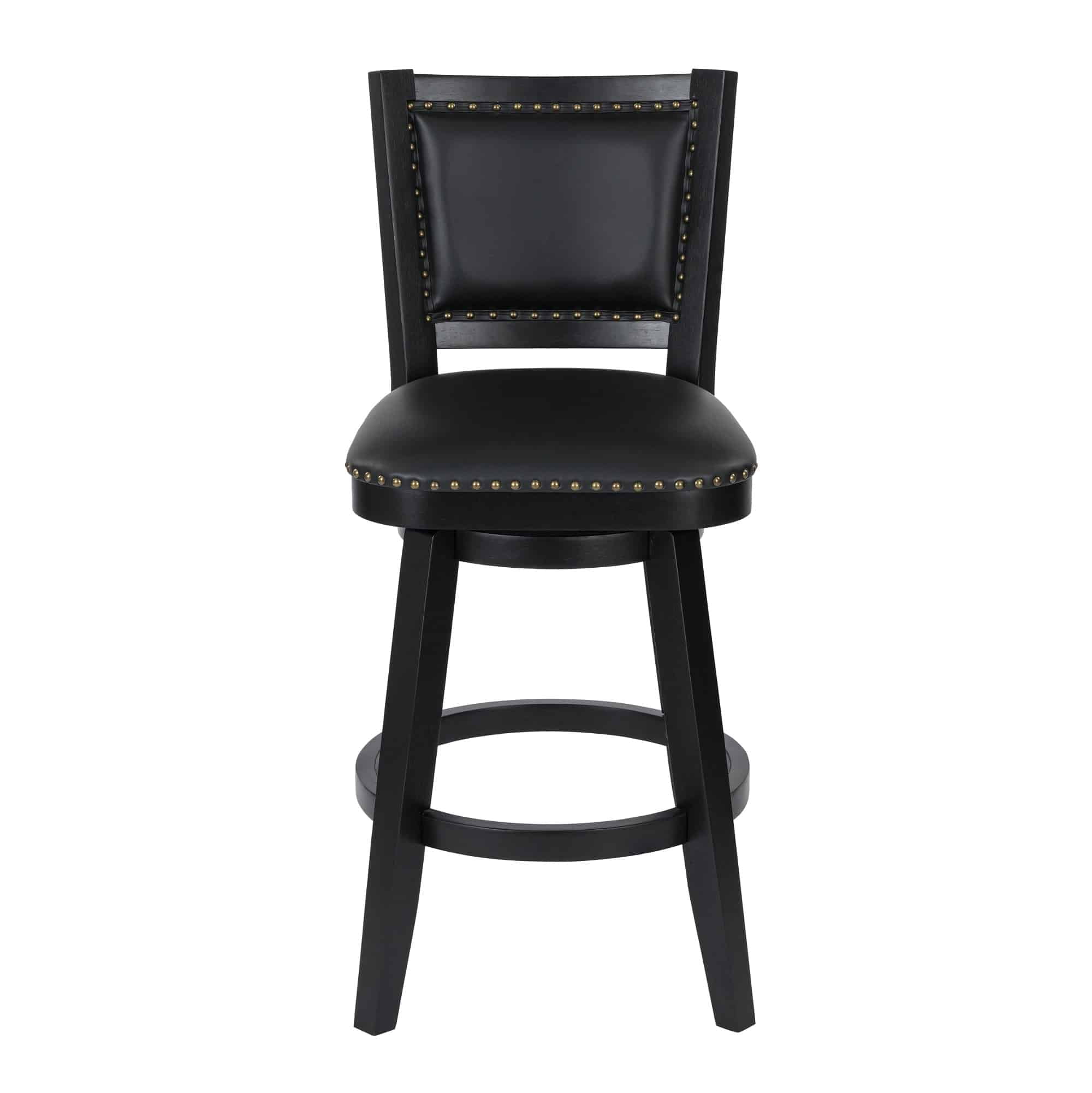 Boraam Broadmoor Bar Height Swivel Stool - Black
