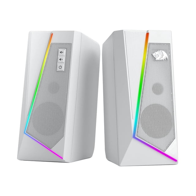 Altavoces de sobremesa Redragon GS520 RGB 2.0 canales blancos