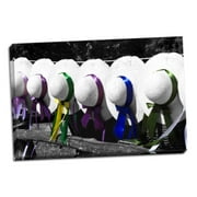 Gango Home Decor Fancy Hats I by Alan Hausenflock (Ready to Hang); One 36x24in Hand-Stretched Canvas