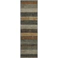 thumbnail image 2 of Addison Rugs Mayfield Premium Machine Washable Transitional Stripes Khaki Runner Rug, 2'3" x 7'6", 2 of 6