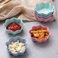thumbnail image 7 of Walbest Heart/ Plum Bossom Shaped Sauce Dish Smooth Surface Plastic Seasoning Dish Sauce Dipping Bowl for Kitchen, 1 Piece, 7 of 7