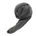 thumbnail image 4 of Chunky Wool Yarn Knitting Weight Yarn for Pillow Knitted Blanket Mat Crochet dark gray, 4 of 8
