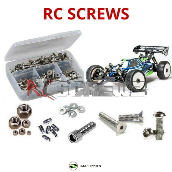 RCScrewZ Stainless Steel Screw Kit mug031 for Mugen Seiki MBX-7R ECO #E2016 RC Car | SET
