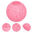 thumbnail image 2 of SHISUYAN Paper Rattan Ball Lamp Shade Home Ceiling Light Shade Chic Table Light Cover, 2 of 8