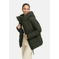 thumbnail image 2 of Marikoo Women's Urban Quilted Winter Jacket with Hood - Water-Repellent - Kuscheltatze XVI, 2 of 8