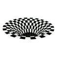 thumbnail image 1 of POINTERTECK Black Rug Anti- Floor Mats Area Rug Living Room 80cm, 1 of 8